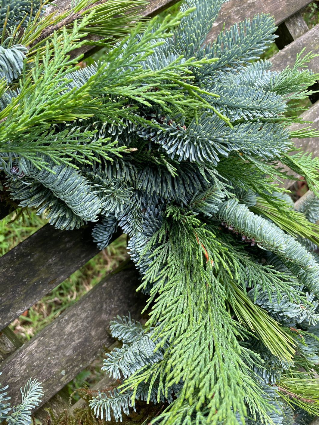 Spruce & pine Christmas Garland